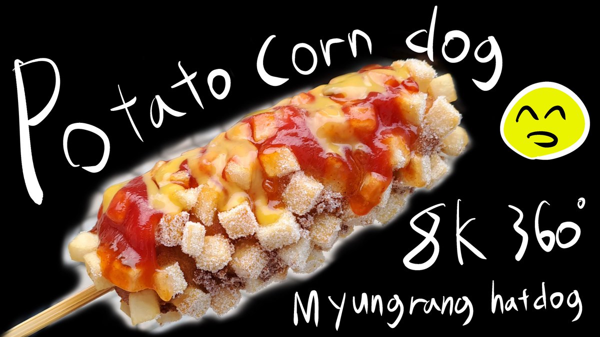 j_Sunnydog's tweet image. This is a virtual tour of enjoying a potato corn dog from “Myungrang Hotdog” in Euljiro, Seoul. Hope you enjoy watching!

▷deovr.com/x1eq0i
▷youtu.be/2060TYNANeg
▷patreon.com/posts/potato-c…

#food #city #guidedtour #Travel