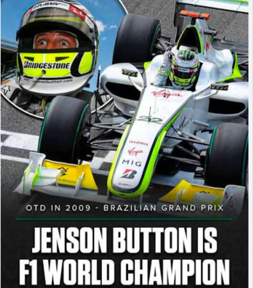 On this day 16 years ago <a href="/JensonButton/">Jenson Button</a> became F1 World Champion 🏆