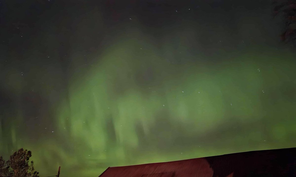 RexernGD's tweet image. I saw the northern lights for the first time tonight that’s cool ig. Crazy to think that people travel across the world to see ts, and I just so happened to stand in my backyard and looked up one night