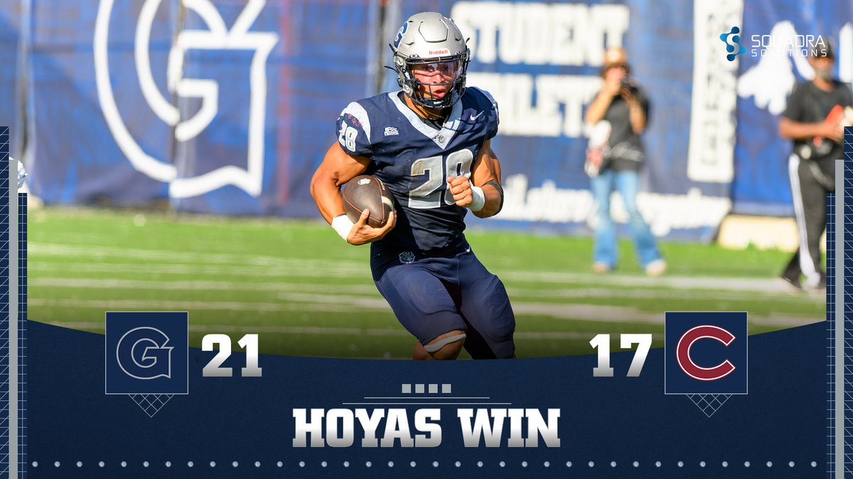 Georgetown Football tweet media