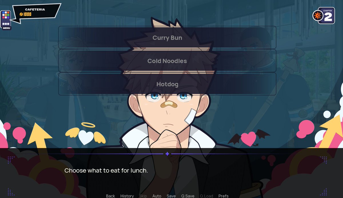 The demo is amazing. Art, animation and voice acting is superb! <a href="/SoMINDul/">SoMINDul</a> <a href="/nme_Zero/">Zero COMMS OPEN ⚠️</a> did such an amazing job!

Check out the game's kickstarter! Let's help this game be fully made. 

Got the ultimate question. Hope you chose correctly.