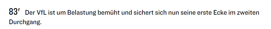 nein es war der Schiedsrichter #BOCBSC #meinVfL