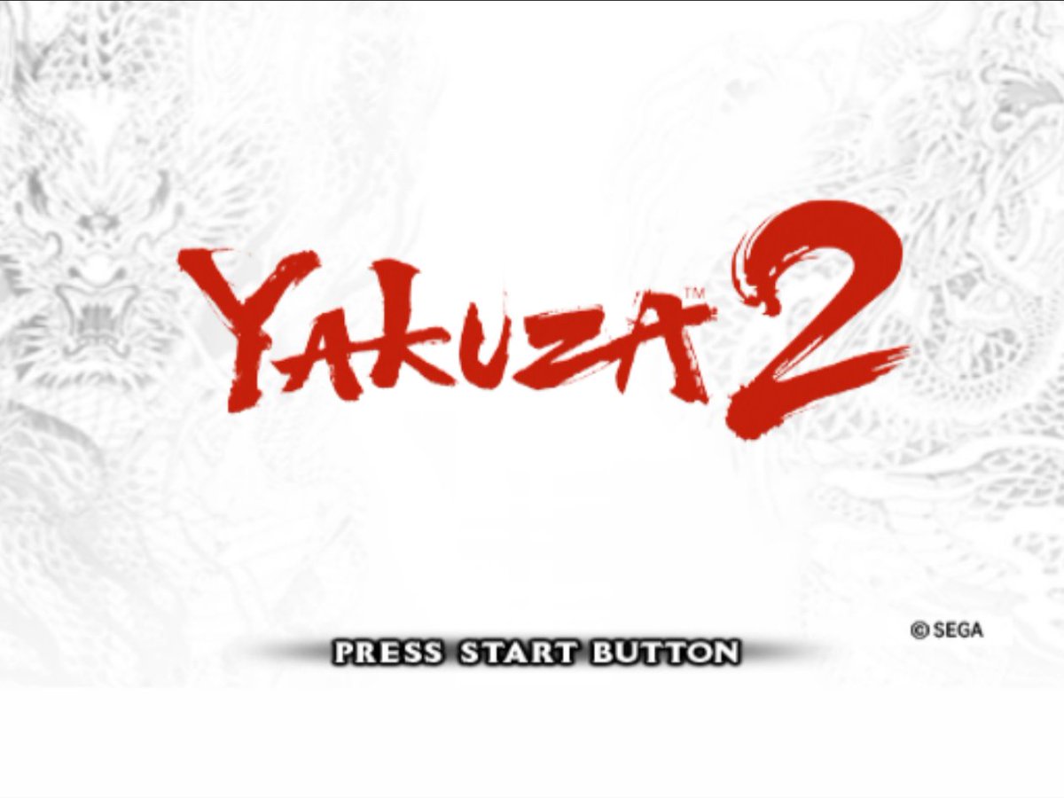 DanteAigis's tweet photo. Starting Yakuza 2 https://t.co/jjWXRVPUGN