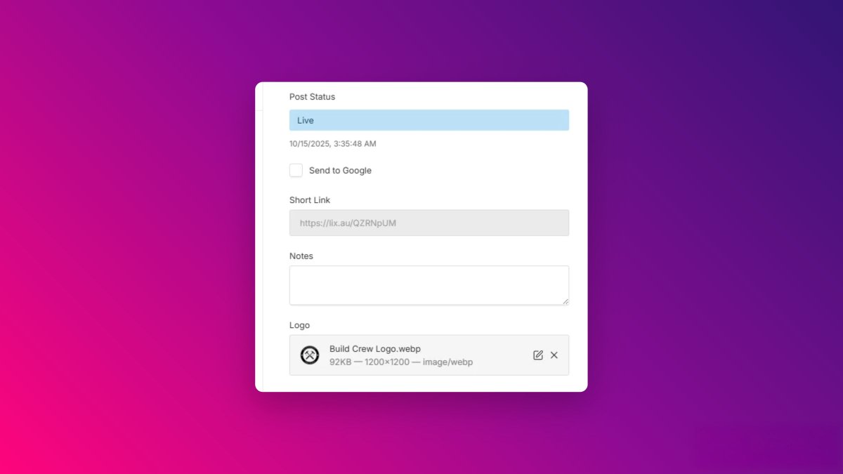 rubixvi's tweet photo. Just shipped a new plugin for @payloadcms.

Creates, manage and retrieve shortlinks from @dubdotco whenever you publish or update a document.

https://t.co/F3qVTcX7CO

#opensource #payloadcms #dubco #typescript #automation #payload #nextjs https://t.co/XgCwnRwBHa