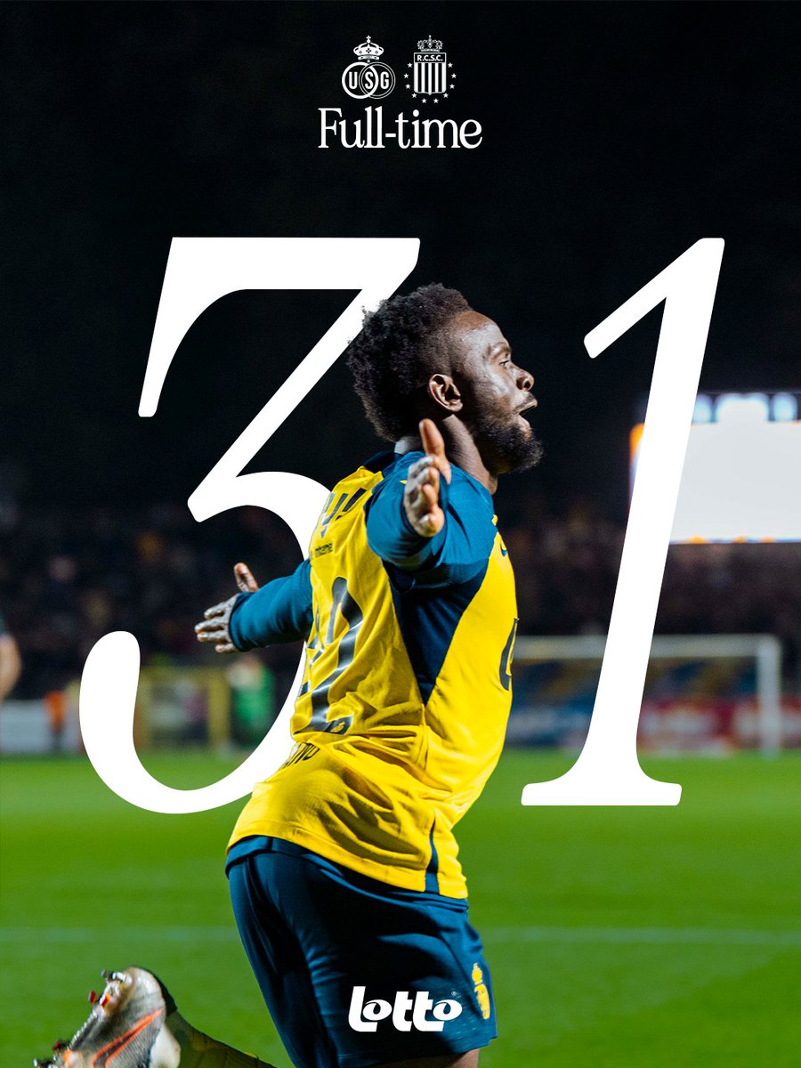 UnionStGilloise's tweet image. Et oui ! C’est l’Union qui sourit ! 😁

Dinsdag nemen we het op tegen Inter. Tot dan! 😤