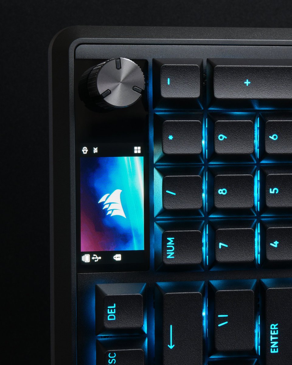 VANGUARD 96’s vibrant LCD screen allows you to add a little personal flair to your keyboard with custom animations, images, or rotary dial integrations.

📸: <a href="/alli90/">Alli Flanagan</a> via X