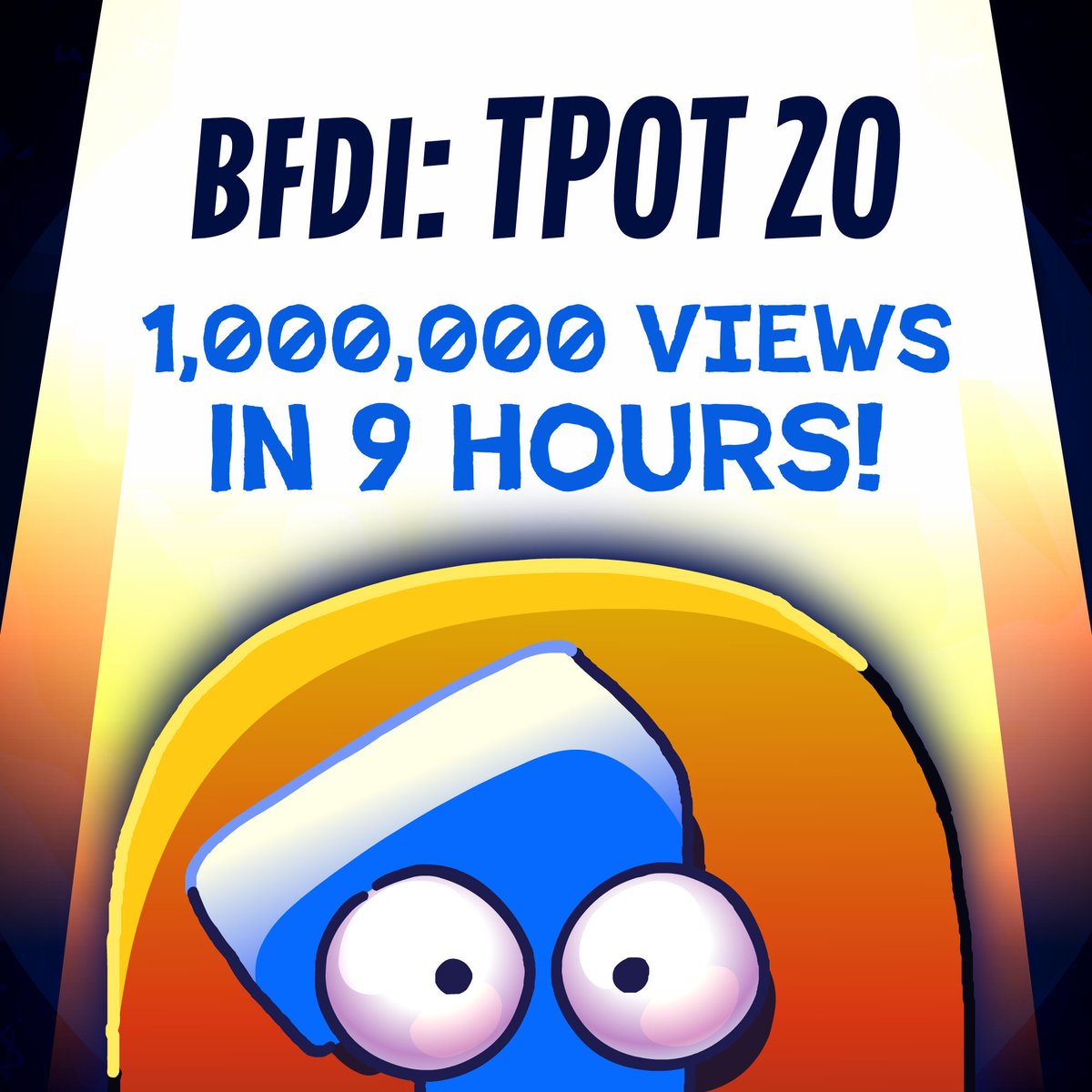 Thanks to everybody for ONE MILLION views in NINE HOURS! We’ve got a brand new record! 💪
