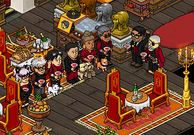 What could be better than spending time with friends enjoying a chill evening on <a href="/Habbo/">Habbo</a> ! 

#Habbo #Habbocollectibles