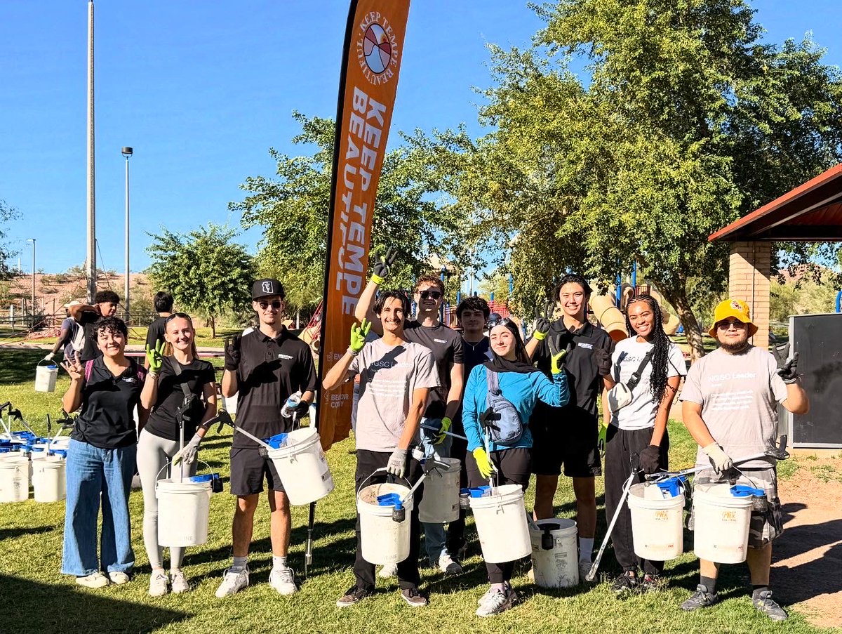 🌿 Papago Park Cleanup Recap – October 18th 🌿

Today, Saturday, October 18th, Keep Tempe Beautiful hosted an incredible cleanup at the scenic Papago Park — and what a day it was!

📊 By the Numbers:
✨ 111 amazing volunteers
✨ 162 hours of community service
✨ 273 lbs of trash