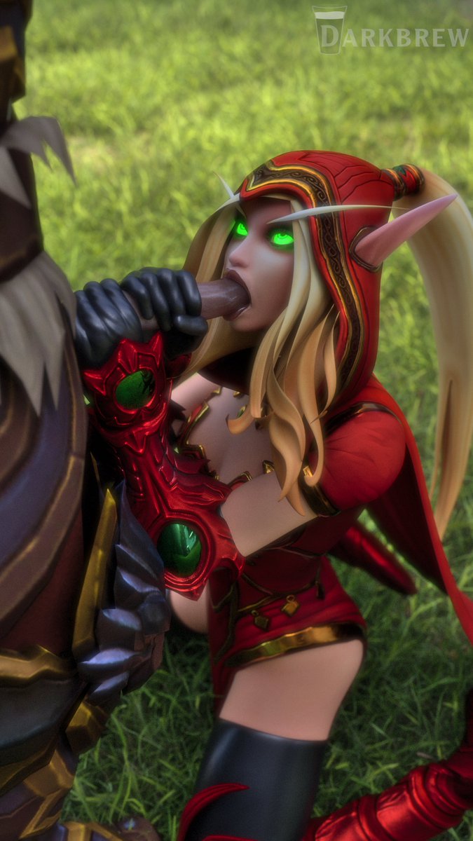 Darkbrew3D's tweet photo. I've got multiple animation projects in the oven. First one I was hoping to get out by Halloween but it still needs a lot of work. Second is a test render of the WIP Valeera model. https://t.co/OSKWMZwOXY