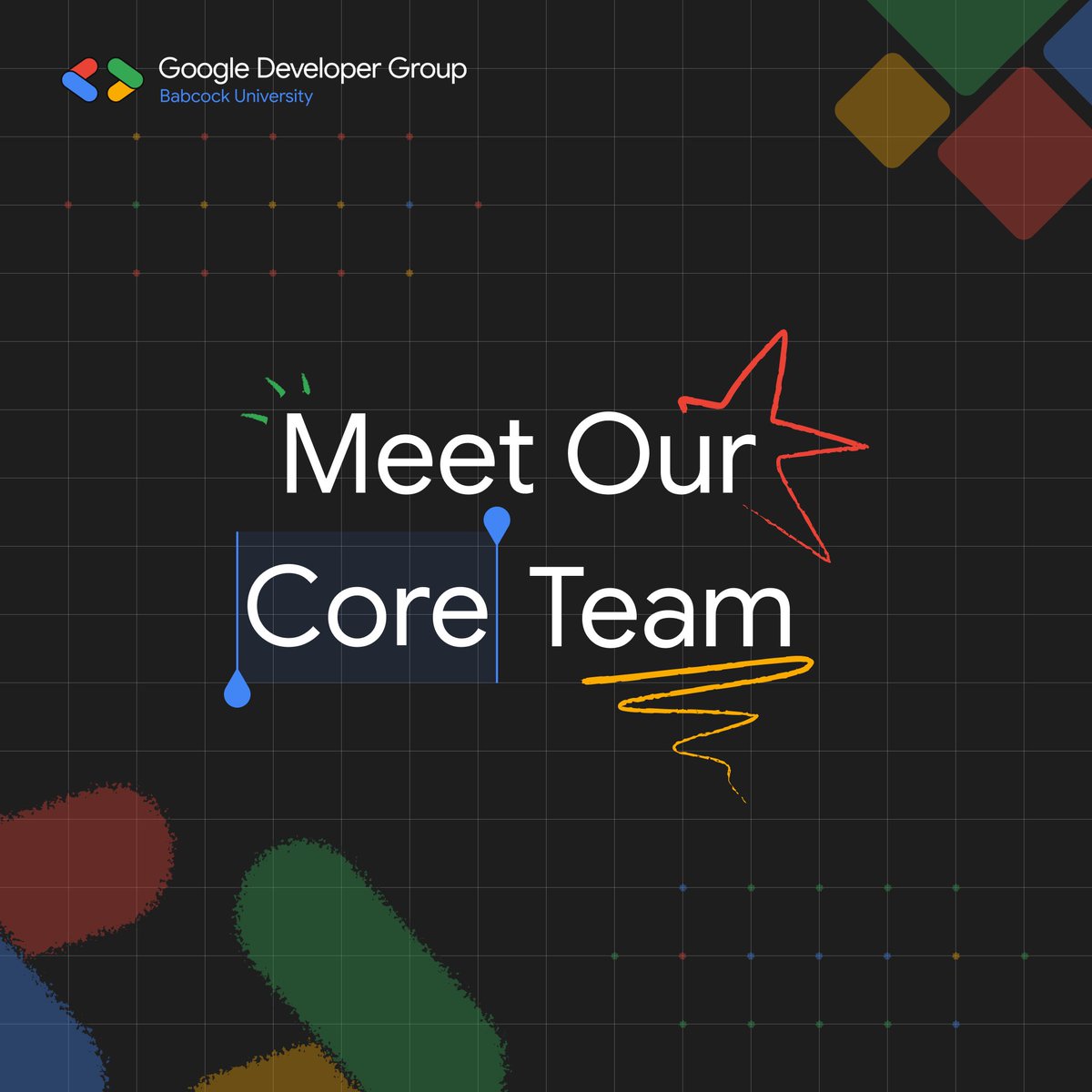 Reintroducing the GDG Babcock Core Team ✨

A group of passionate students driving innovation, collaboration, and growth. And not just that, they’re the heartbeat of the community.

From planning events to mentoring peers, they make GDG more than just a tech club, but a movement.