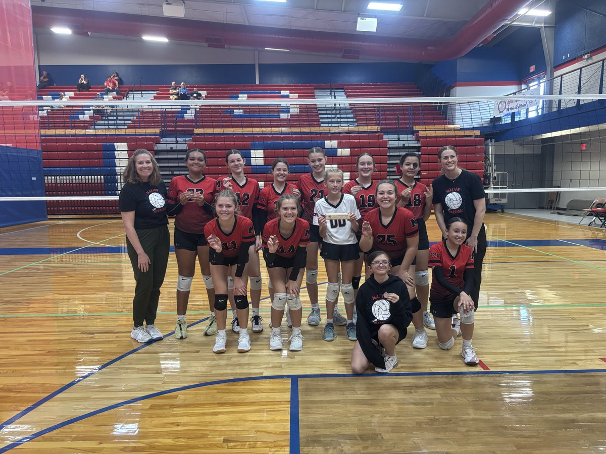 Congrats to our MS Lady Warrior Volleyball team for taking 3rd place today at our league tournament!
