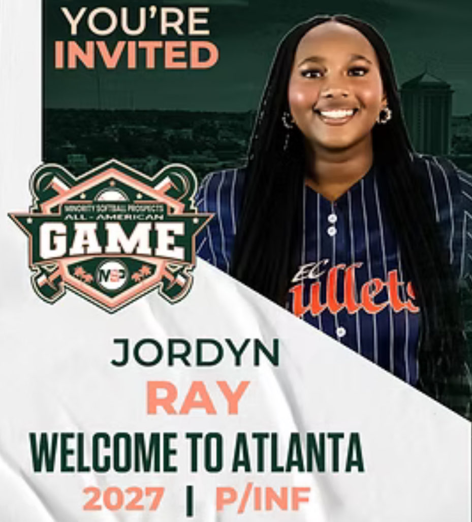 Grateful to be invited to this year’s <a href="/MSPtakeover/">Minority Softball Prospects</a> All American Games! Huge thanks for the opportunity and I’m excited to compete and show what I’m made of with my squad <a href="/nyalanglais/">Nya Langlais 2026</a> <a href="/Kerenleal_44/">Keren leal</a> <a href="/butter_tingle16/">Butter “Madalynne” Tingle</a>  💪🏽🔥