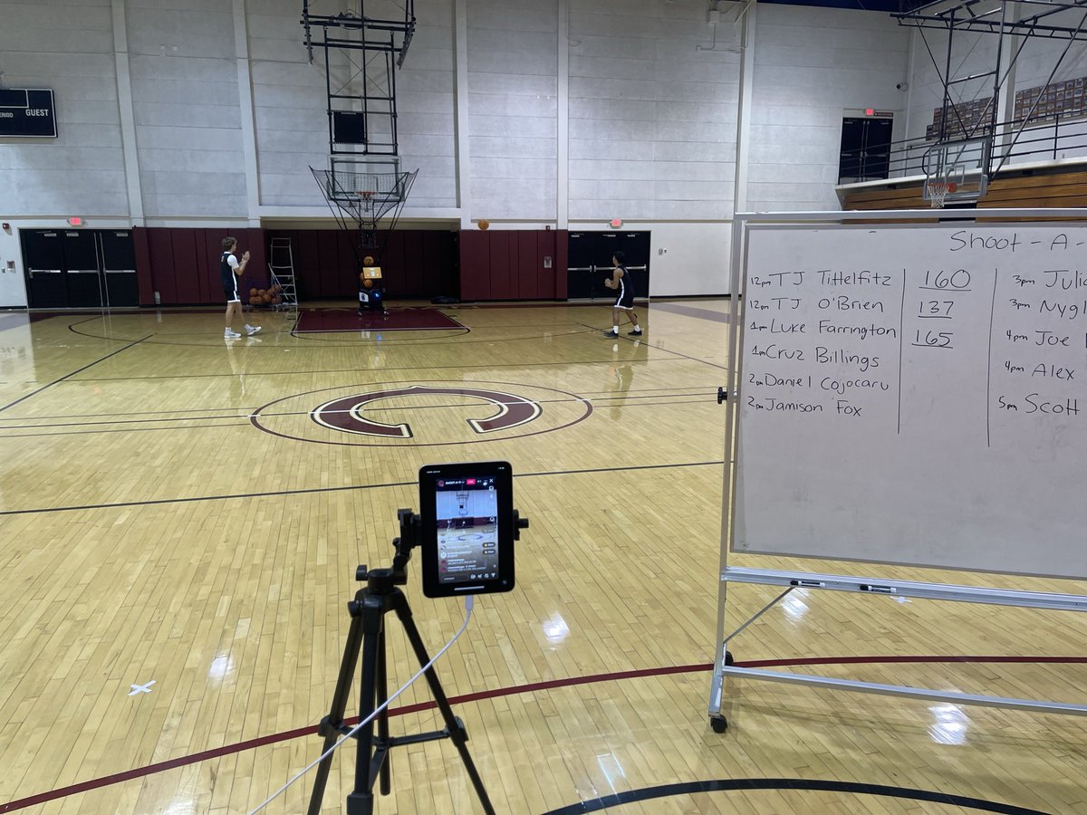 Live from Hutton Gymnasium, our Shoot-A-Thon will be going all day! Tune into our Instagram Live to watch the boys compete. Thank you for supporting our program! 

forms.gle/p2aZg1qaaksbT3…

instagram.com/chapmanhoops/