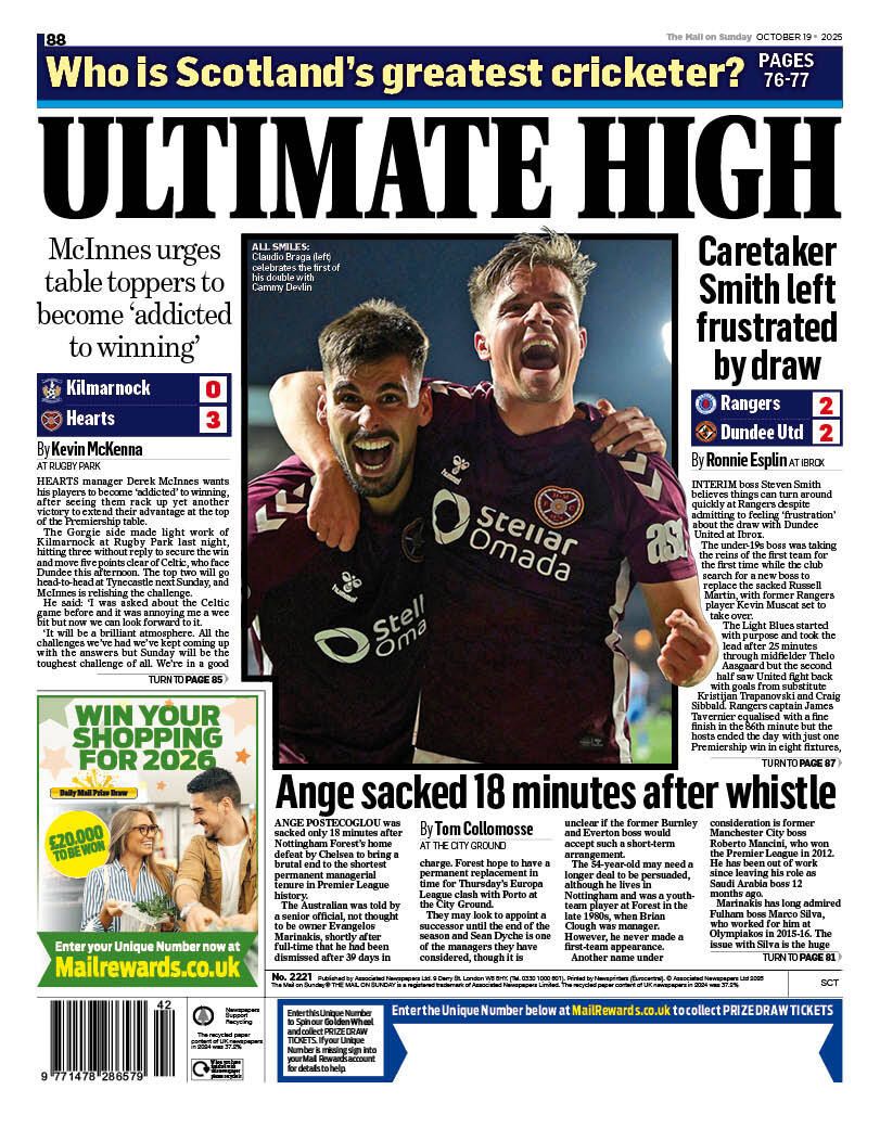 Scottish Daily Mail tweet media