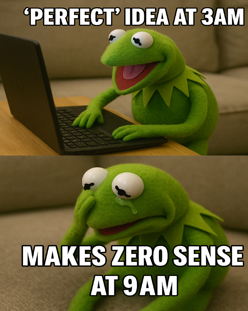 OnTheCouchStudi's tweet image. We make memes because we’ve lived it and it's funny. Checkout OnTheCouchStudio.com for great assets
#TechHumor #CodingMemes #DevLife #BlenderMemes #UnityDev #3DArtistHumor #SoloDevLife #AppDevHumor #DigitalCreatorLife #DeveloperHumor #OnTheCouchStudio