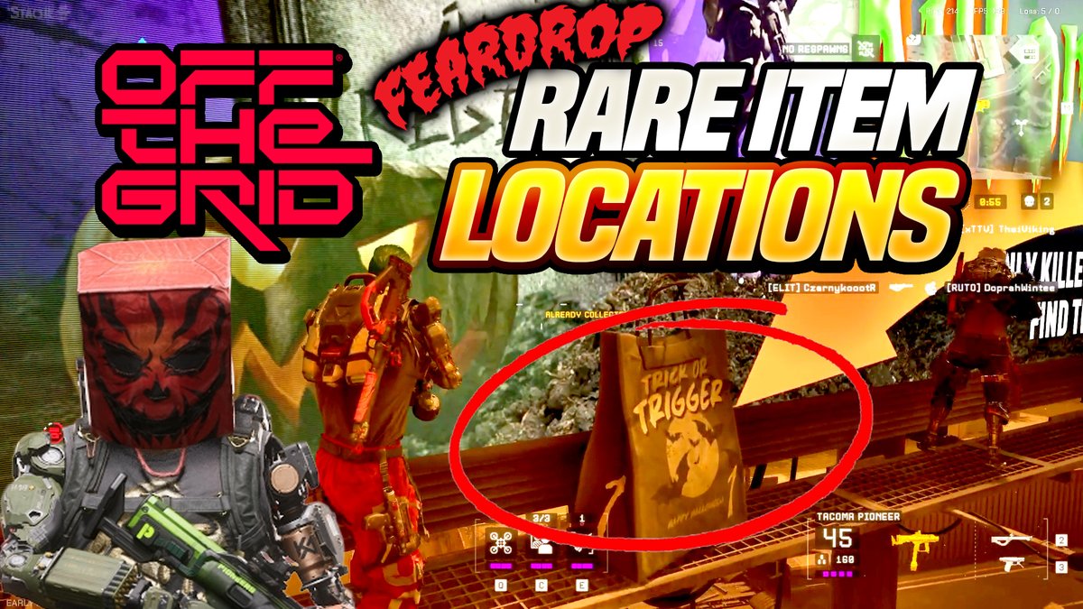 CryptoStache's tweet image. All 10 candy bag locations to get the "Hell Sack" mask in @playoffthegrid!
WATCH HERE: youtu.be/2uX3ZLOTSM8
(big thanks to the @GamingOnSolana_ crew for their hard work on this!)