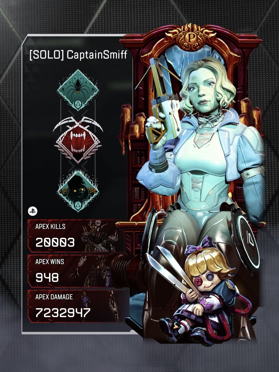 static_defender's tweet photo. FINALLY HIT 20K KILLS 😩
(Excuse the poorly made Halloween banner)

I know it’s not a big number and there are loads of players with over 100k but as someone who doesn’t play that much anymore I’m pretty happy I’ve got this far 😌

1000 wins next? 🤔⚡️

#ApexLegends #WattsonMain https://t.co/eFzitBolM4