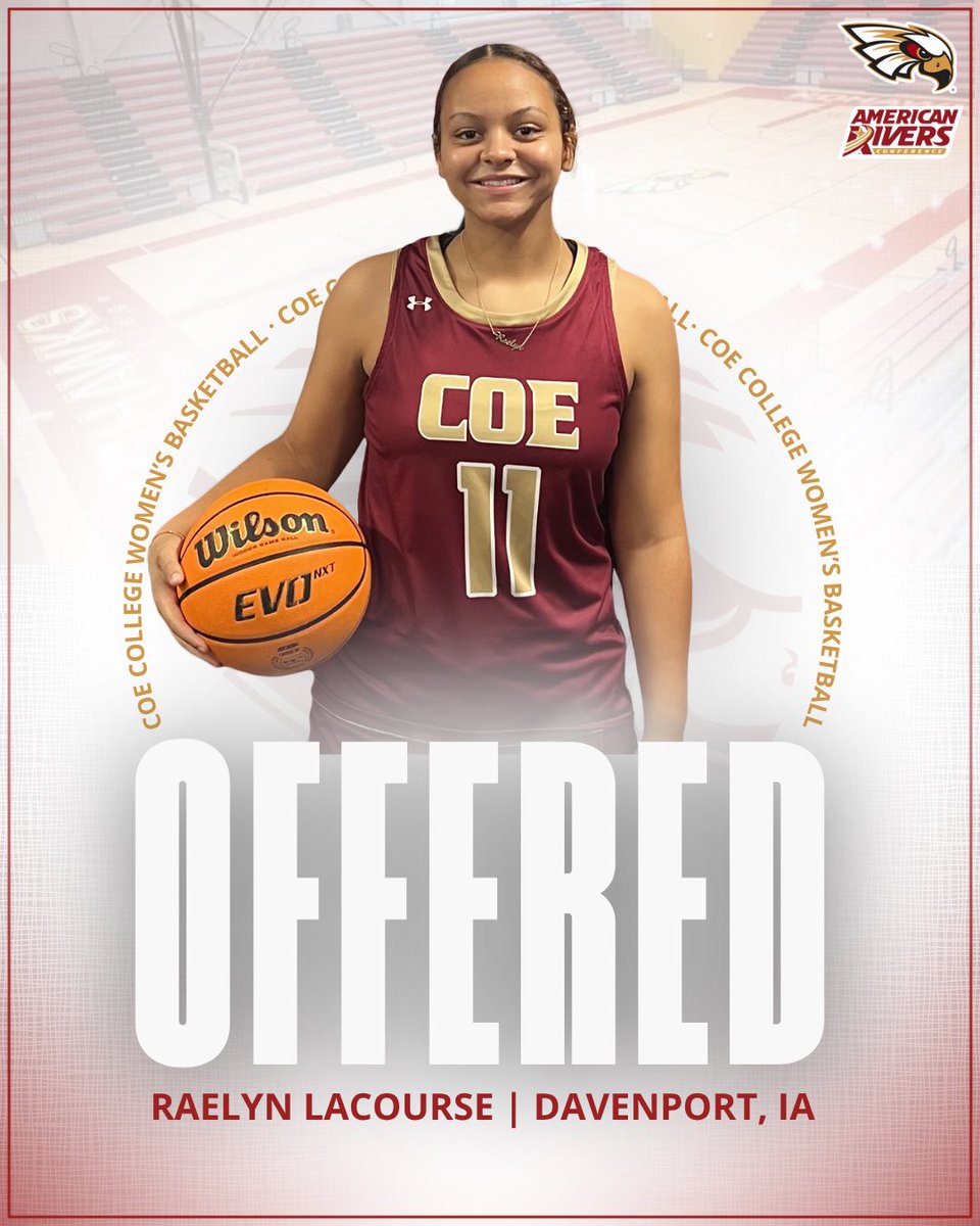 After a great visit with <a href="/KaylaWaskow/">Kayla Waskow</a> <a href="/MacenzieKraemer/">Macenzie Kraemer</a> I am blessed to receive an offer from <a href="/CoeCollegeWBB/">Coe College Women's Basketball</a> !!!!