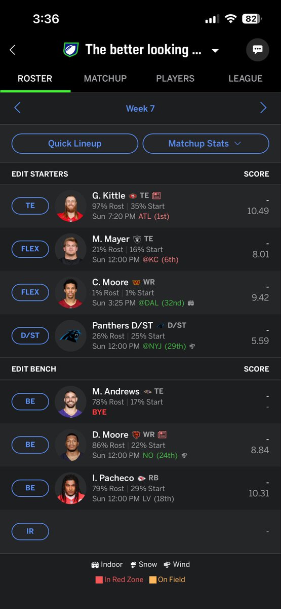 yamer_75's tweet photo. @YahooFantasy #MakeYourPick https://t.co/GaMgZgzoLK