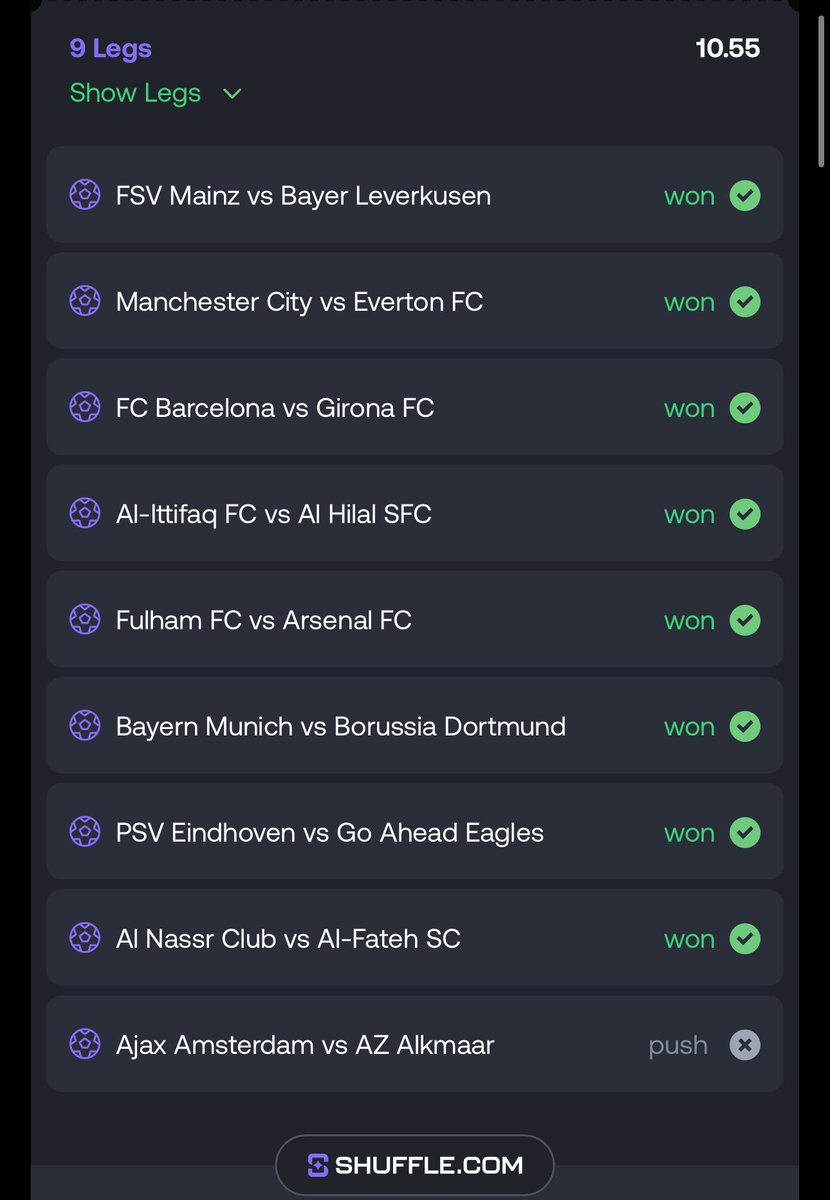alu_kyi's tweet image. 10 odds ✅
38 odds ✅

Congrats to those who staked🎉. We go again tomorrow 👌🏽. $50K bagged. Tipping out to 5 random people who like and retweet⚡️