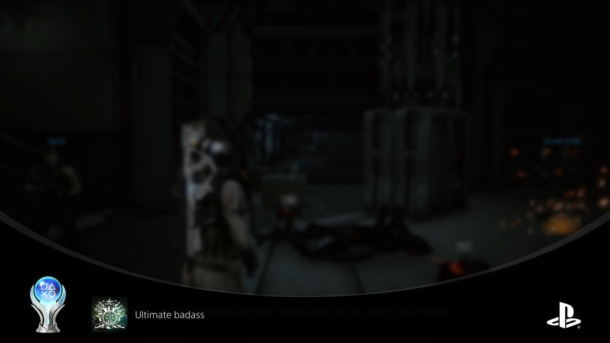 Karlat984's tweet photo. Platinum 246 #AliensFireTeamElite

A real fun coop third person shooter. Difficulty trophies don't stack, so it requires multiple playthroughs. Luckily the campaign is short.

Thanks @JTexGames @DaveB2204 &amp; @kevin00652793, for playing with me.

#PlayStationTrophy #PlatinumTrophy https://t.co/MSyyZUoc4y