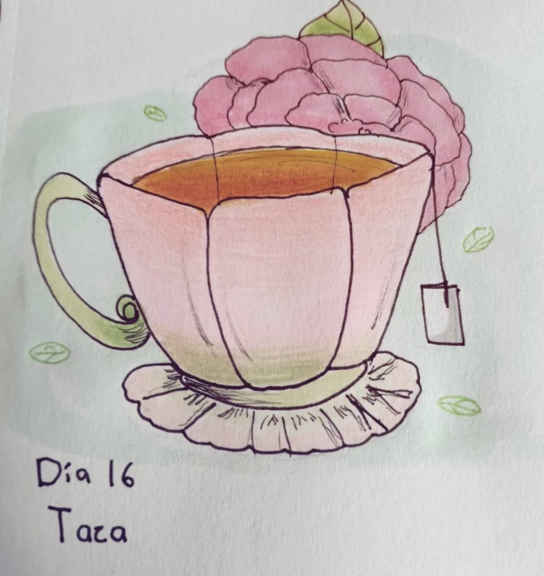 WENDYSUDY's tweet image. Quise intentar en tradicional, aunque en las fotos salen más chuecas de lo que se ven en realidad jaja

#lamiettober #taza #flornocturna