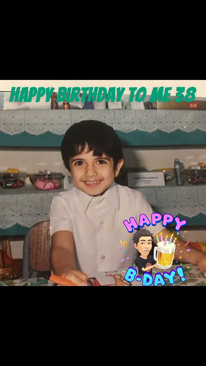 وصرنا ٣٨ كل عام وانا بخير واخلي حياتكم احلى واحلى 
والي تراقبون f..k y.o