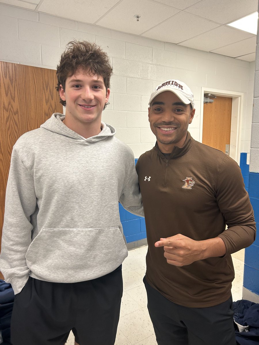 Had a great pregame visit with Coach Shaw from Lehigh! Capped off the night with a 28–13 senior night win over Blake, rushing for 140 yards and 2 touchdowns. Grateful for the opportunity and proud of the team’s performance