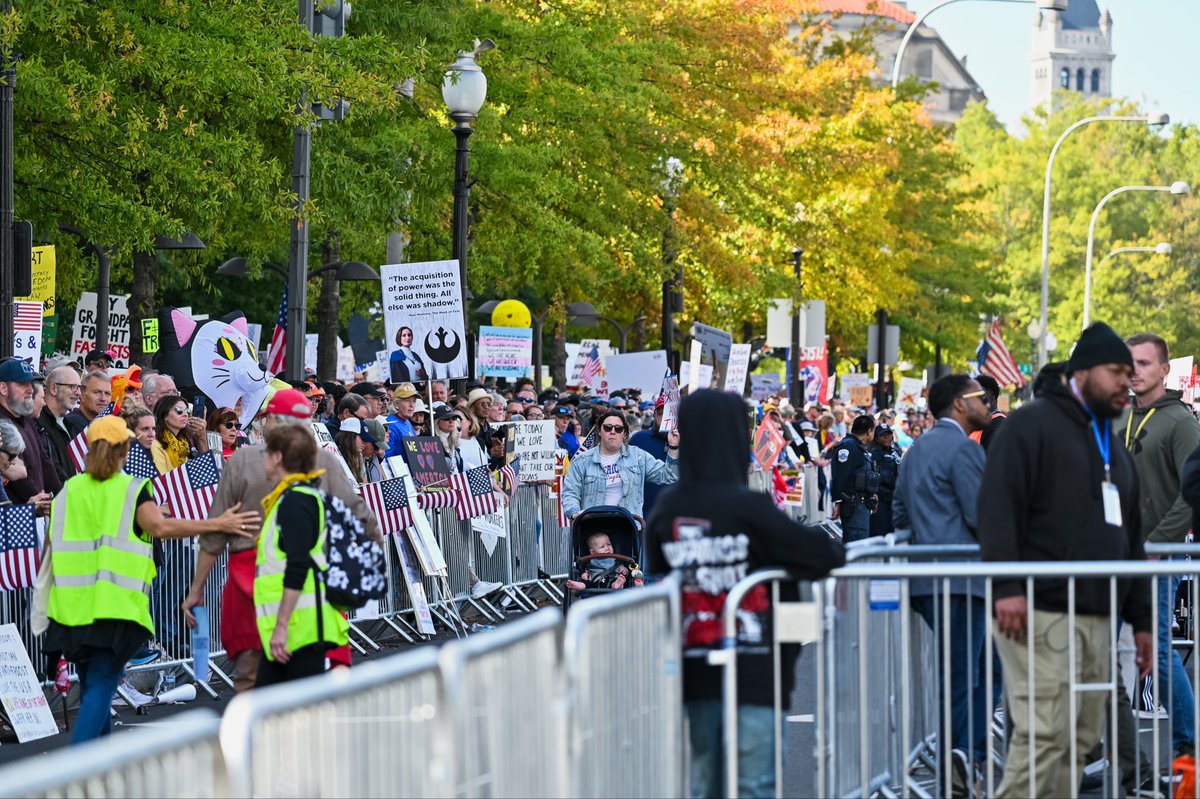 Photos of the nationwide Anti-Trump ‘No Kings’ protest in Washington, D.C.