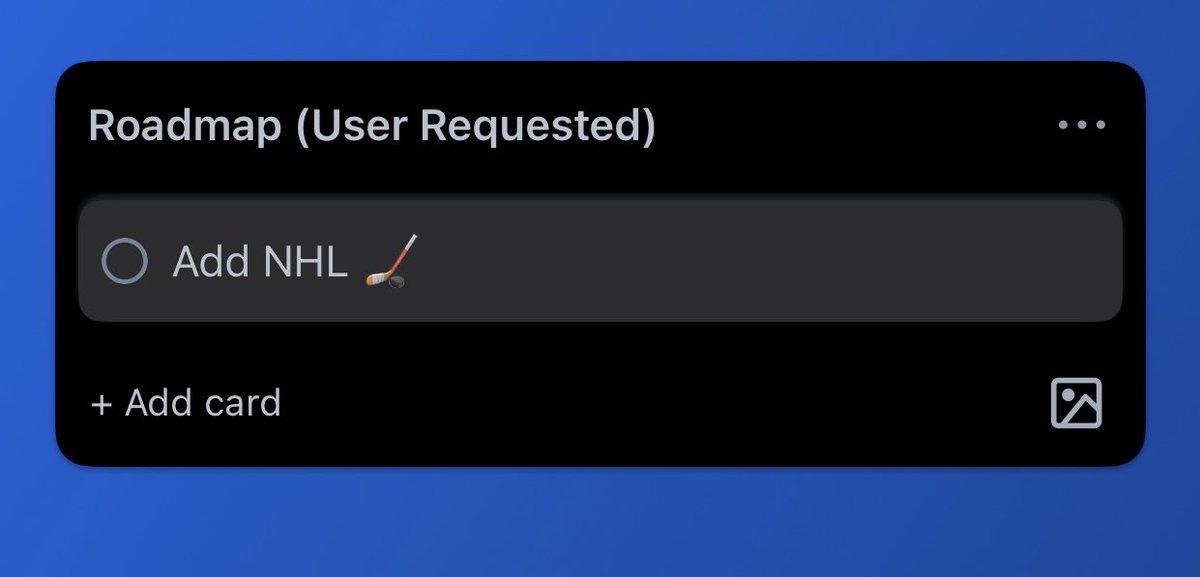 You’re absolutely right. We’ll work on it.

Any other feature requests let us know and we’ll add it to this new list we created.