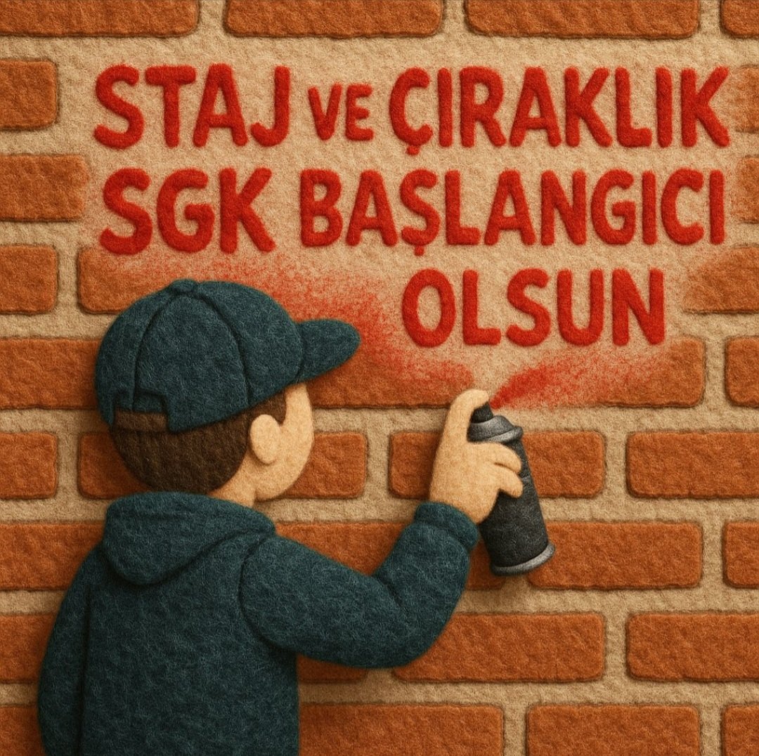 Bu Dert Hepimizin
#StajÇıraklıkSigortaBaşlangıcıOlsun