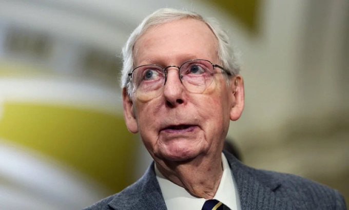 WakeUpPatriott's tweet image. Mitch McConnell says there will be no “recess appointments” for Trump.
Openly attempting to block Trump’s cabinet picks.
I wonder how much money this old man has laundered and stolen from the American people over the years?
Guess we should check into that.