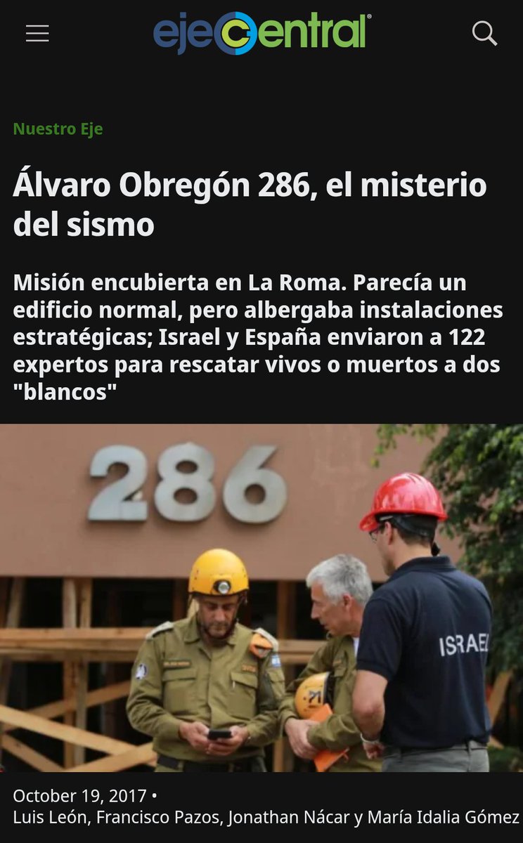 Polo (@xaxafe7677) on Twitter photo <a href="/neoliberalover/">Neoliberalover</a> Vinieron a resguardar los equipos y personal de espionaje que tiene el Mossad en México. <a href="/neoliberalover/">Neoliberalover</a> Vinieron a resguardar los equipos y personal de espionaje que tiene el Mossad en México.