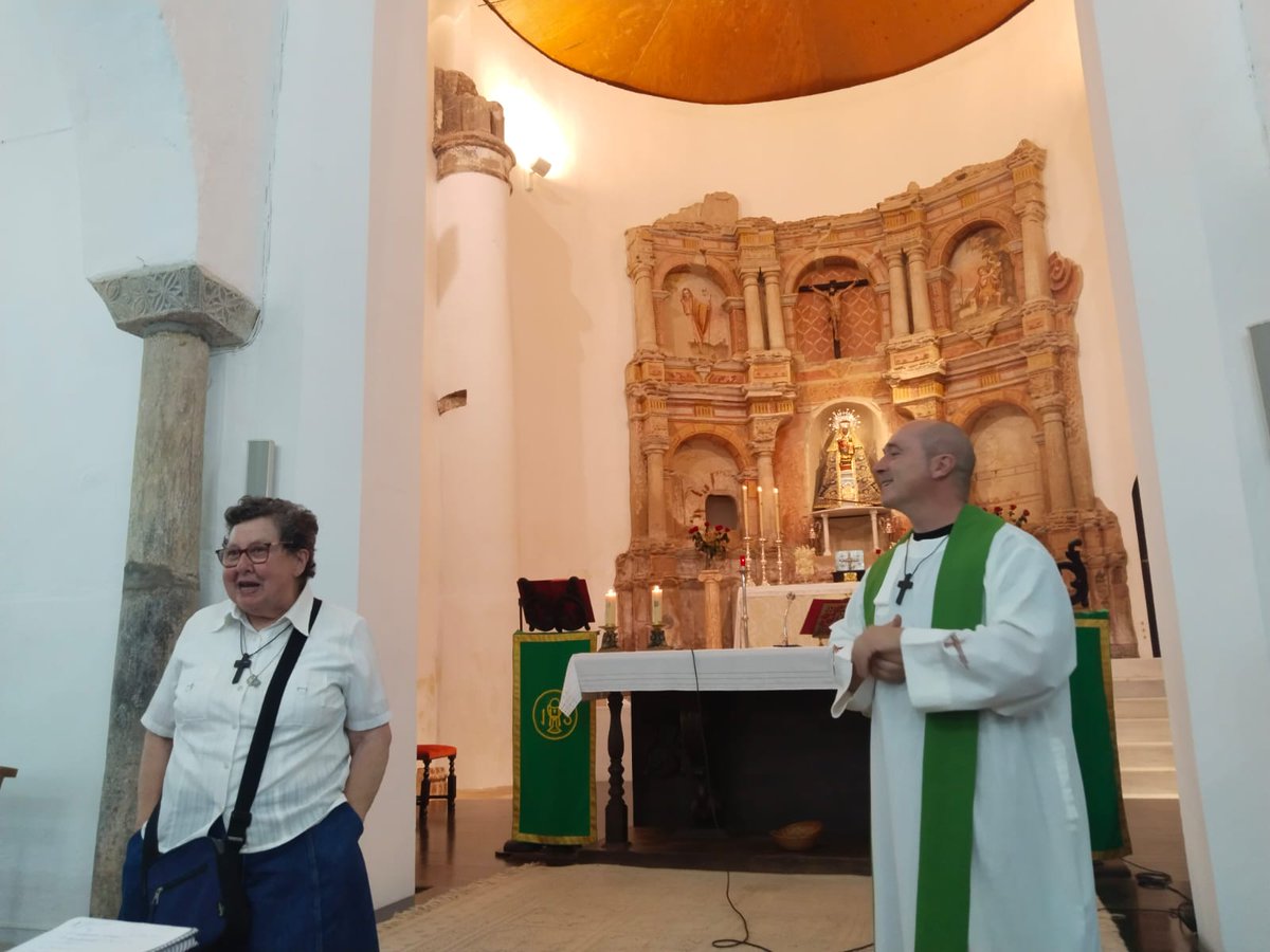 Visita a los enfermos y celebración de la Eucaristía en la Semana de #Evangelización de Torre de Miguel Sesmero y Almendral