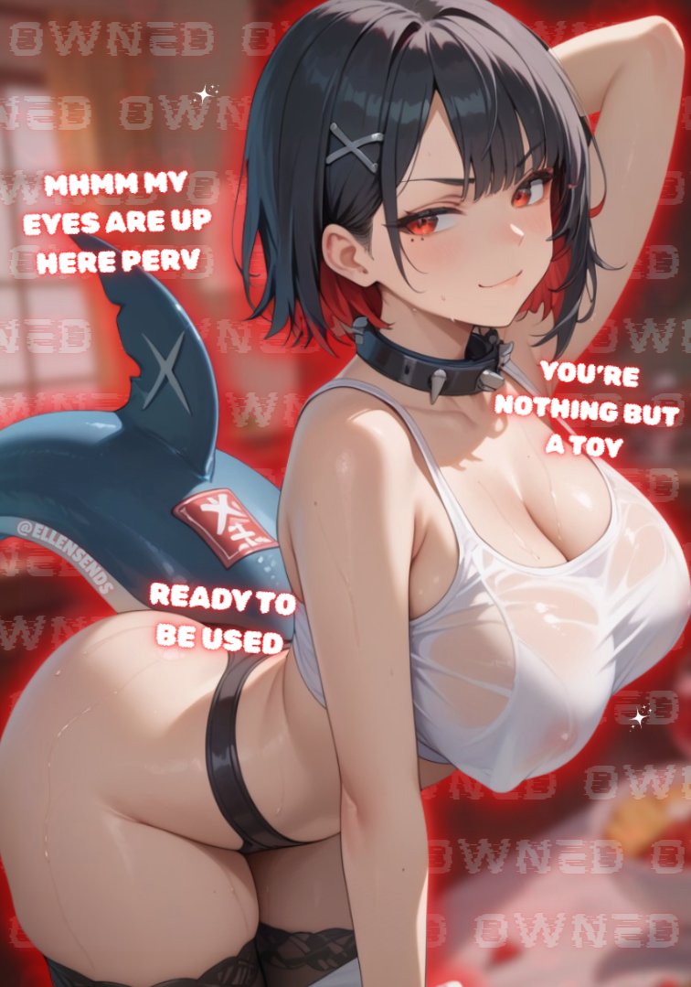 You can’t even pretend to look away, can you?  ~ 🎀
⚠️ 𝗦𝘁𝗮𝗿𝗲 𝗮𝘁 𝘆𝗼𝘂𝗿 𝗼𝘄𝗻 𝗿𝗶𝘀𝗸 - the deeper you fall, the harder it gets to crawl out.  ♡

&gt; Your brain gets 𝗳𝘂𝘇𝘇𝘆.
&gt; Your mind turns 𝗯𝗹𝗮𝗻𝗸.

𝘠𝘰𝘶'𝘳𝘦 𝘢𝘭𝘳𝘦𝘢𝘥𝘺 𝘵𝘰𝘰 𝘧𝘢𝘳 𝘨𝘰𝘯𝘦 ~💞
