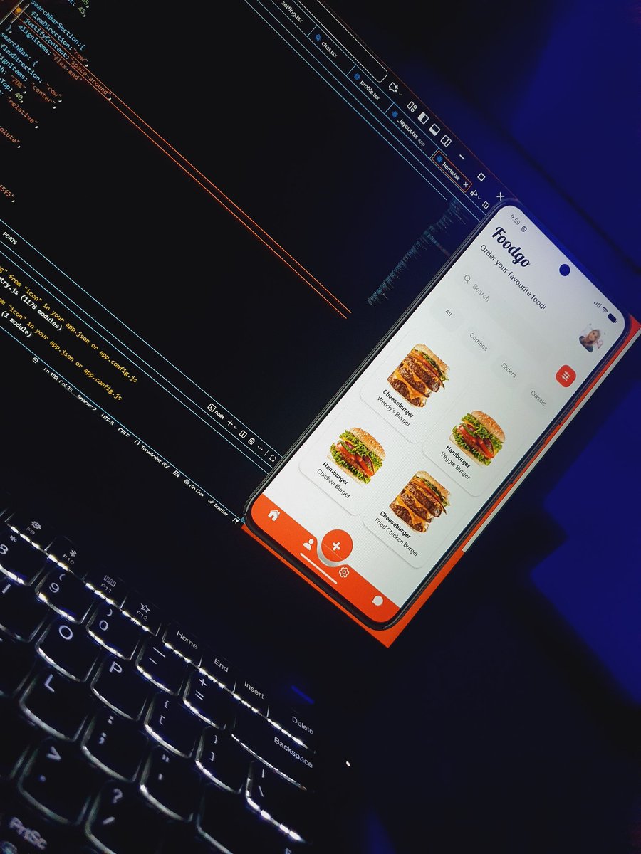 trace_coder's tweet image. Still on this React native learning journey. Today I built a Snap Screen played around with components, props and the TabBar to make it work.🥱
Seeing it come alive on my device felt amazing..😁
Android Studio be lagging my PC 🥲🥲 bt we moove
#reactnative #LeaningInPublic