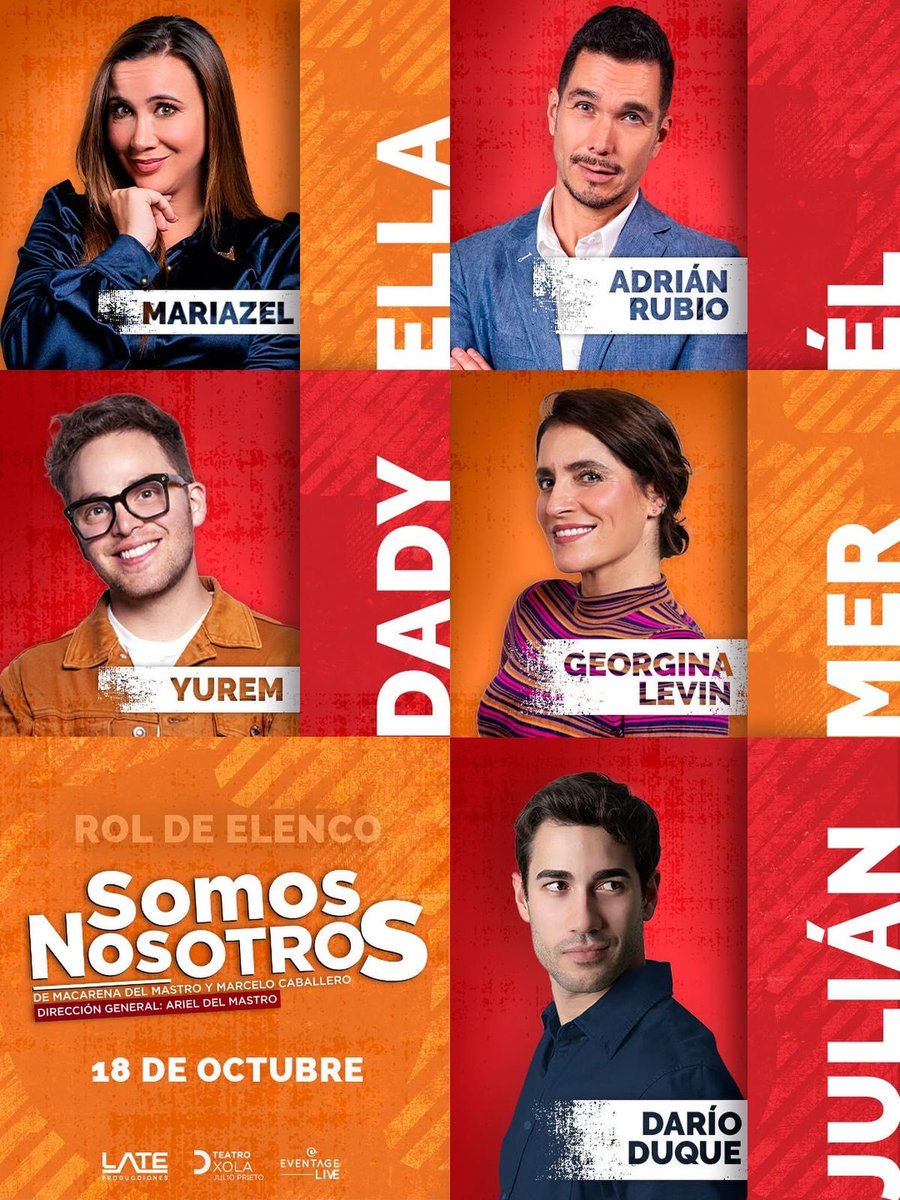 TEATRO XOLA (@teatroxola) on Twitter photo El amor se complica, las risas aumentan y el reloj corre… ⏳
❤️🔥solo quedan pocas semanas para descubrir si realmente se puede amar a dos personas al mismo tiempo.
🗓️Todos los sábados: 6 y 8:30 pm
📍 Teatro Xola Julio Prieto
🎟️ Boletos disponibles en Ticketmaster y taquillaas El amor se complica, las risas aumentan y el reloj corre… ⏳
❤️🔥solo quedan pocas semanas para descubrir si realmente se puede amar a dos personas al mismo tiempo.
🗓️Todos los sábados: 6 y 8:30 pm
📍 Teatro Xola Julio Prieto
🎟️ Boletos disponibles en Ticketmaster y taquillaas