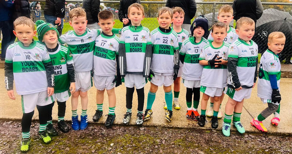 KanturkGAA's tweet image. Well done to our boys who played at half time of the Duhallow Junior A Football Final in Cullen.

#TheFutureisBright
#YoungBoarsAbú!