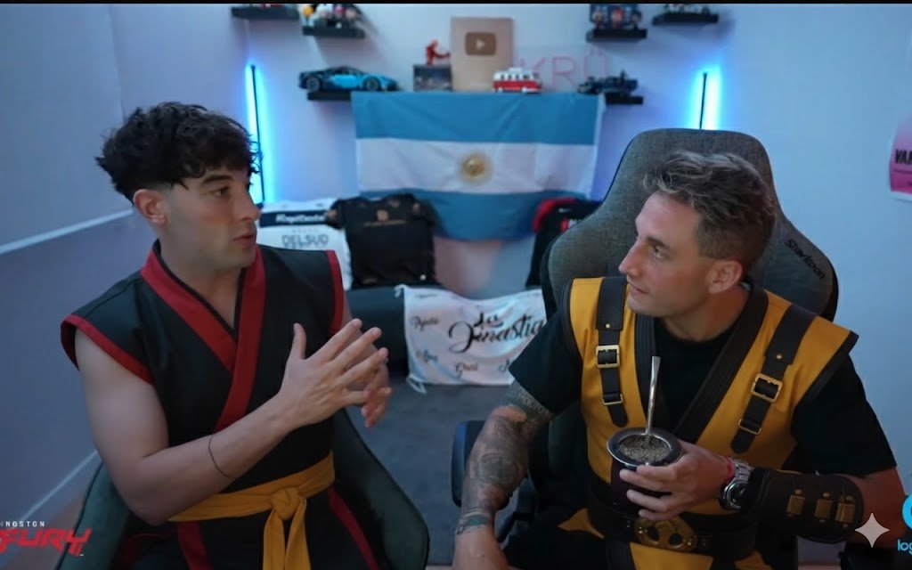 Recordemos que liu kang es zurdo