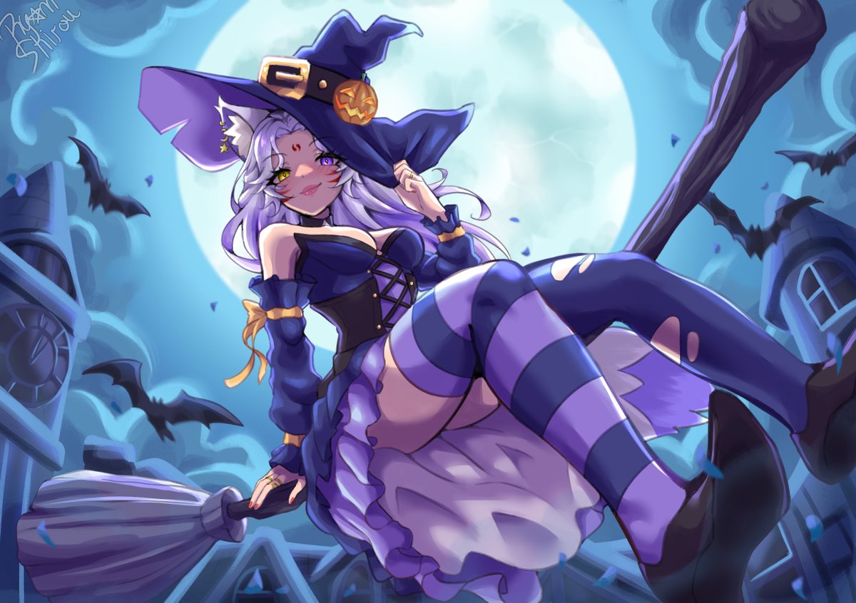 Happy Halloweeeeeeeeen~~ 🖤🎃🍬

🎨: <a href="/RyanShirouArt/">Ryan Shirou ⭐ Commissions Open⭐</a>