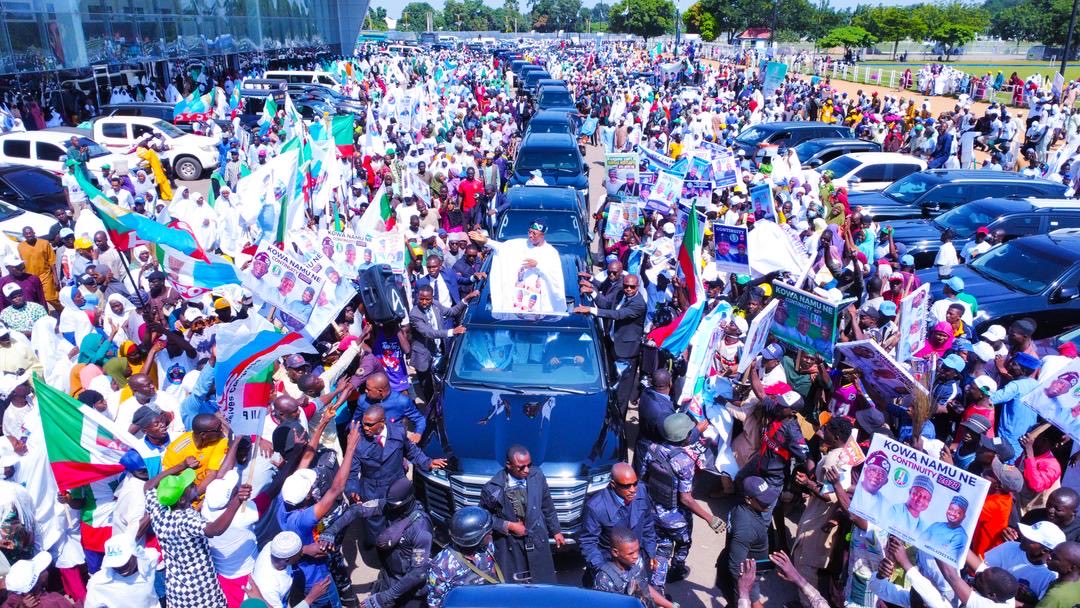 Today, at the historic Murtala Mohammed Square in Kaduna, I had the uncommon privilege of welcoming a remarkable convergence of patriotic Nigerians, distinguished compatriots who have chosen to align with the All Progressives Congress (APC), further strengthening our collective