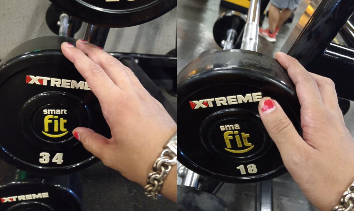 En el gym aprendí que si no puedes con las de 34 agarres las de 18 <a href="/SmartFitMx/">Smart Fit México</a>