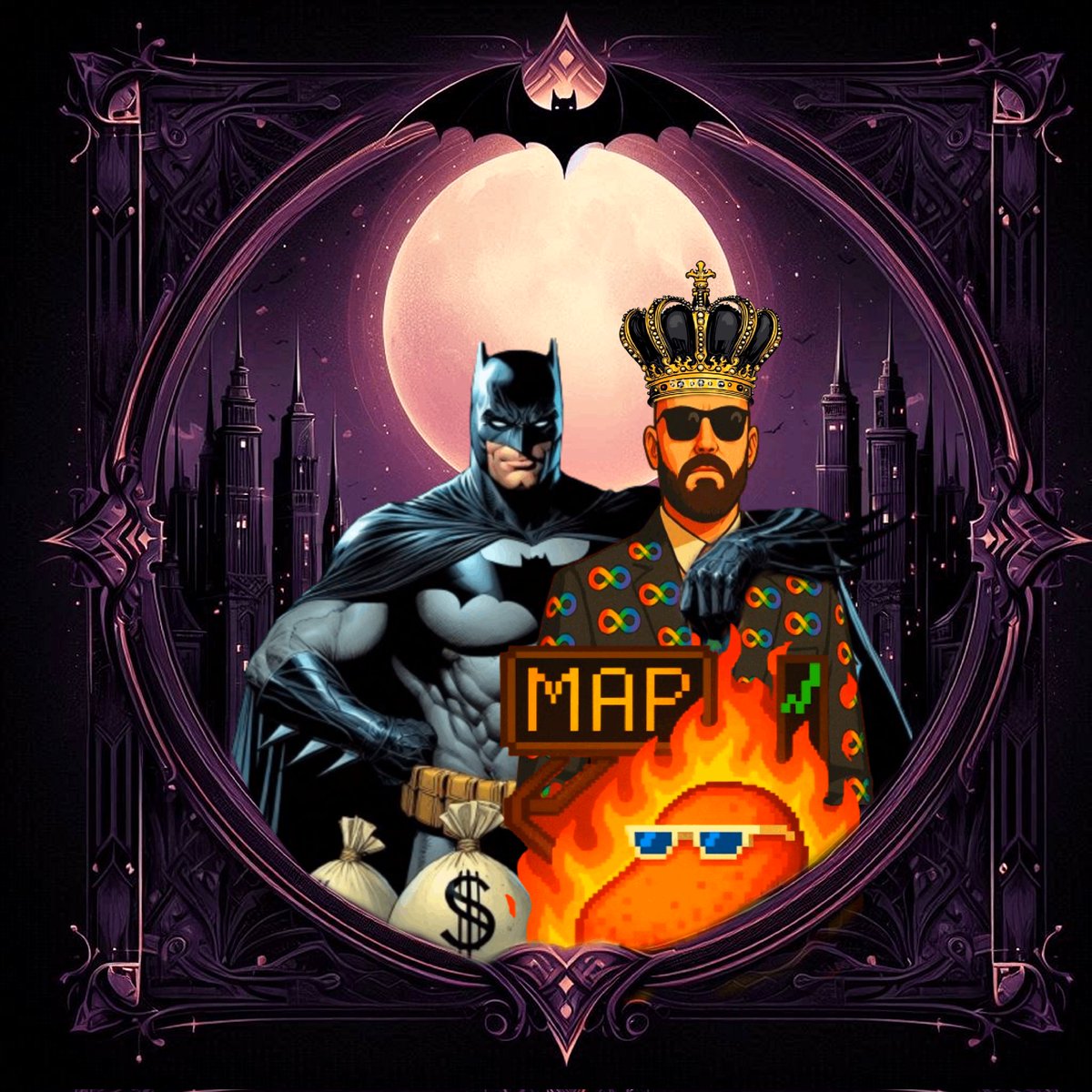 YO BATS 🦇🔥
 <a href="/Real_MAP_Tech/">MAP Technical Forecasting</a>  is The king of LP 😎👑 
Long Live the Liquidity King! 
$CKBTC $MAPTF 🚀📈

x.com/Real_MAP_Tech/…
 
$ICP $EXE #MAPTF #ICP