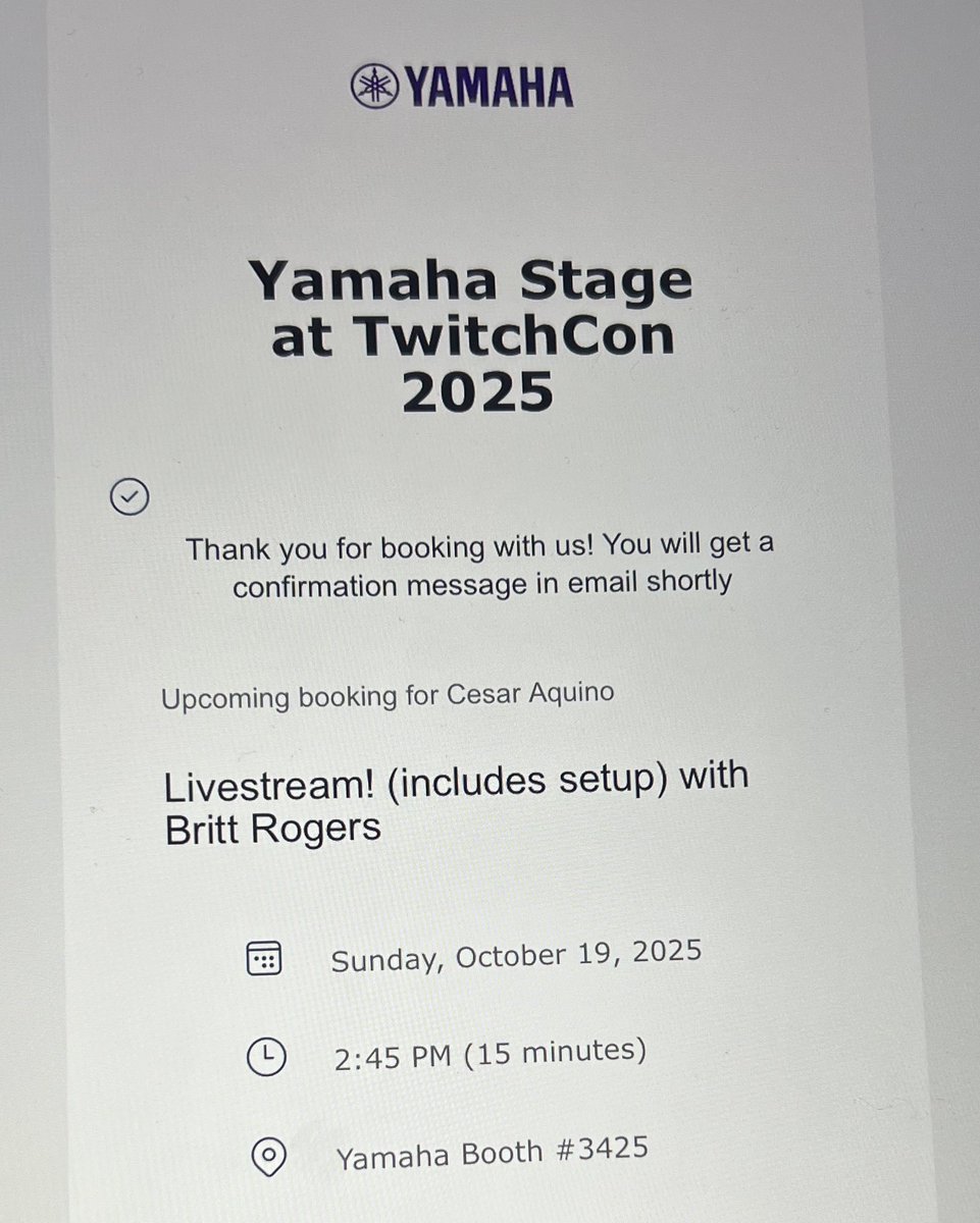 CesarAquinoMusic 🔜 TwitchCon tweet media