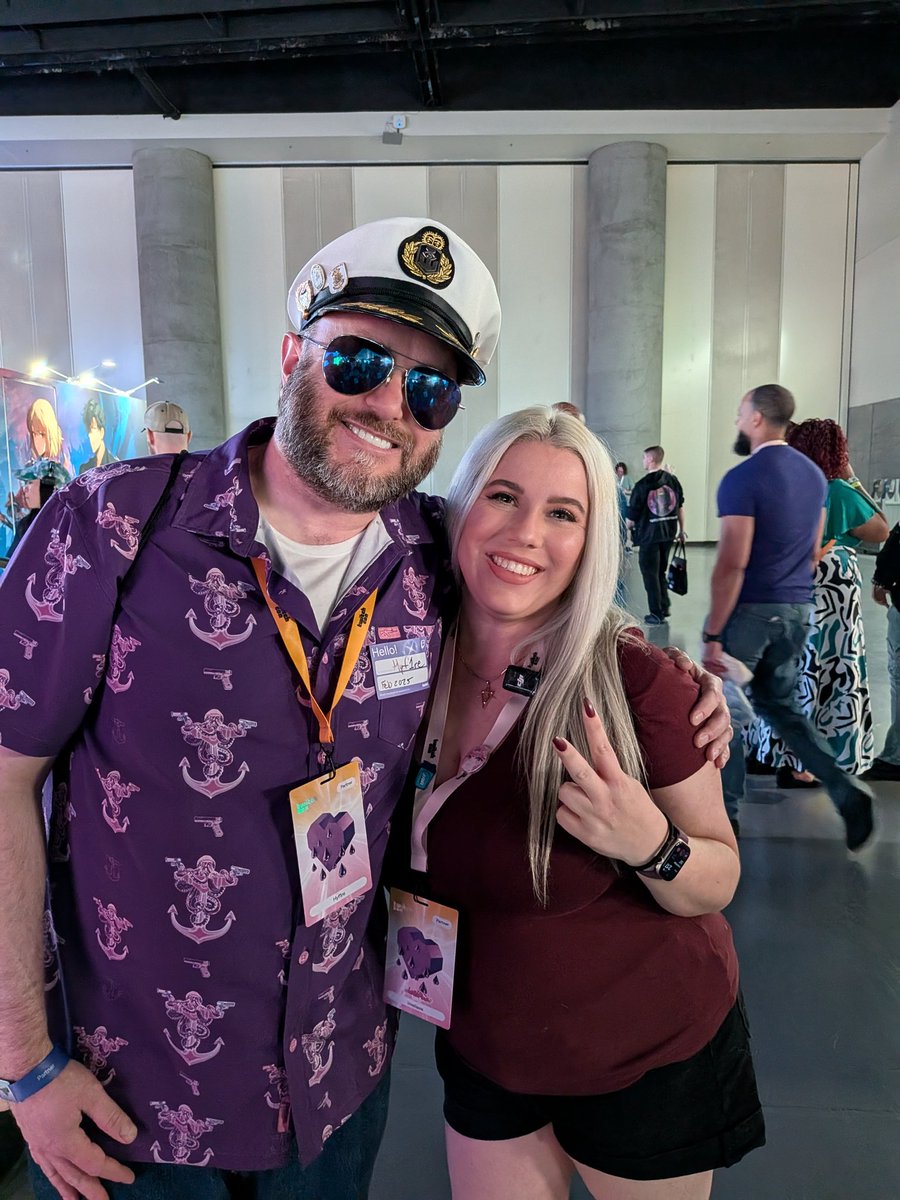 Great to run into <a href="/the_imelissa/">imelissa ✈️ TwitchCon</a> this year at TwitchCon