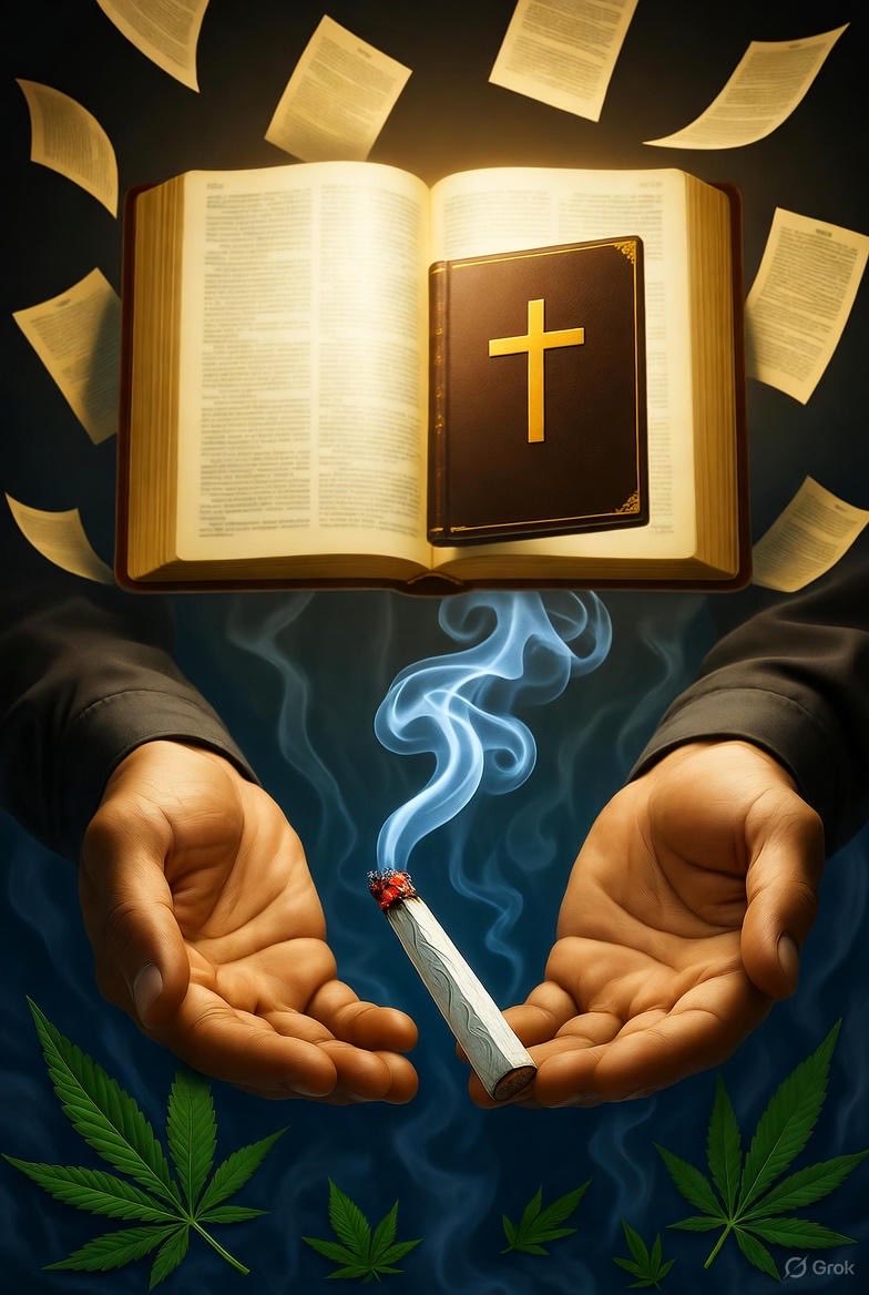 I recently replaced smoking weed, with reading my Bible for an hour each day. Huge improvement in quality of life.