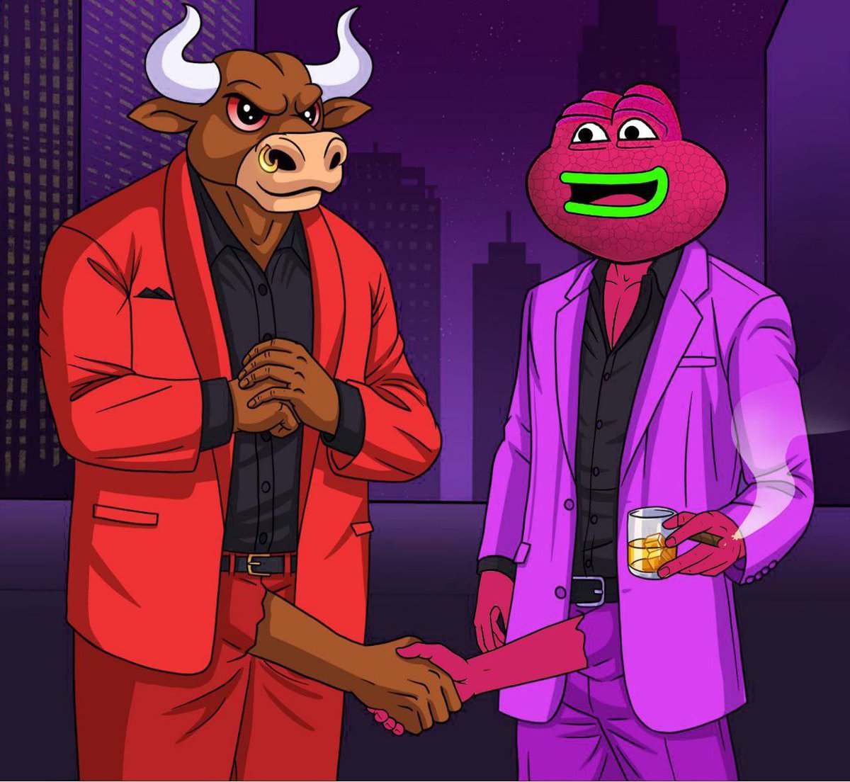 To be ballin, you gotta b-all-in!
The deal was sealed bulls are coming, hope you taken advantage of this cheap prices!