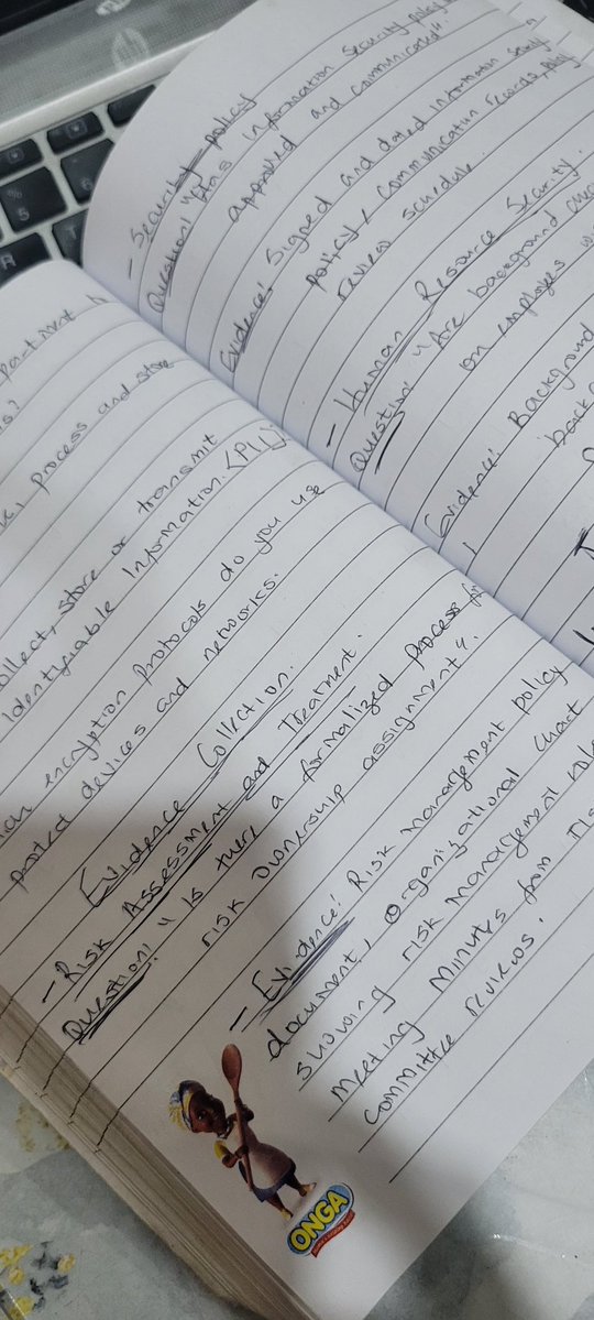 GRC__Queen's tweet image. Day 91  of #100DaysOfCyberSecurity 

Today’s focus: Evidence collection &amp;amp; walkthroughs 

Learned how to verify vendor controls step-by-step using SIG.

It’s all about proving security, not just talking about it.

Thanks to  @AfriTechX for putting me through