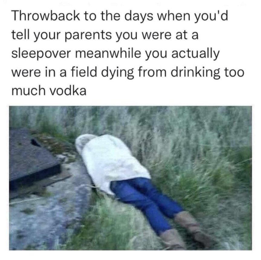 Doyounominow's tweet image. Yep! And, sleepovers in a field.